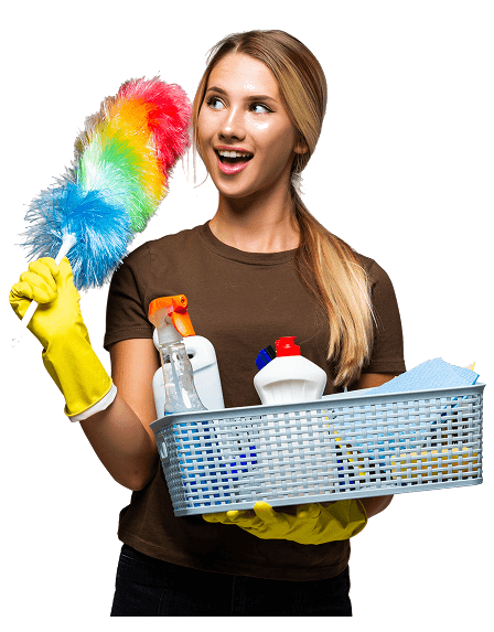 Member of our cleaning team